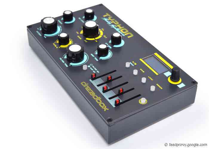 Dreadbox Typhon analogue synthesiser now available to preorder from €349