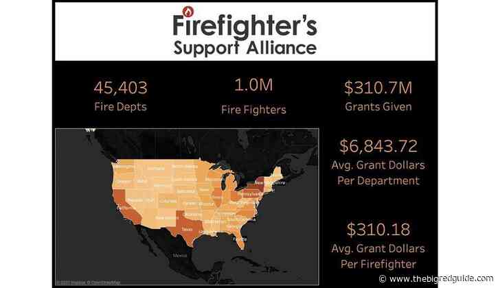 Firefighters Support Alliance Launches An Interactive Map With Economic Impact Of Firefighters