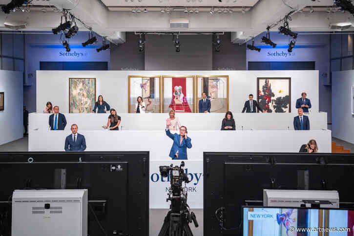 Sotheby’s Global Hybrid Online Evening Sale Soars to $363.2 M.