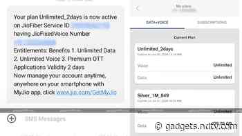 Jio Fiber Offering Two Days of Free Calls, Data to Select Users for Recent Disruptions