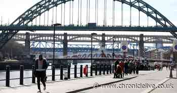 What will the weather be like in the North East as pubs reopen on Saturday?