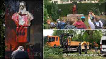 LIVE. Standbeeld van Leopold II wordt weggehaald in Gent