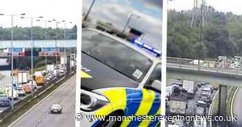 M61 closes in both directions near Farnworth in police incident