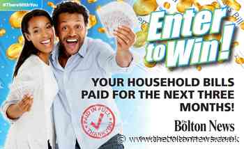 Win your household bills paid for the next three months!