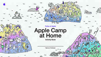 Apple Camp at Home registration now open with free creative Activity Book