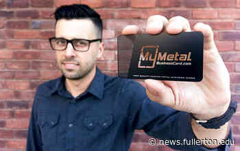 Titan Entrepreneur Started World's Largest Metal Business Card Company - CSUF News