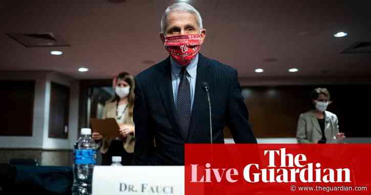 Fauci says new US coronavirus cases could hit 100,000 a day in stark warning to Senate – live