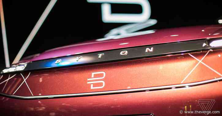 Byton suspending operations for six months due to financial trouble