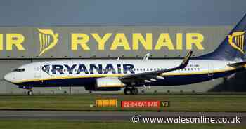Ryanair asked by Welsh Government to cancel flights from Cardiff Airport