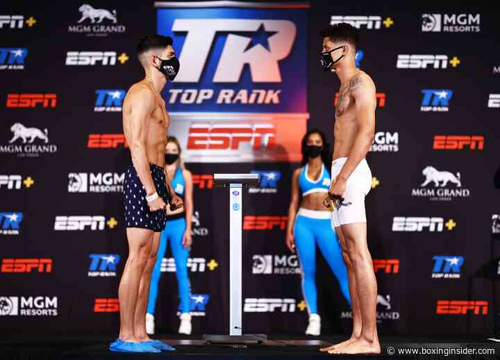 Alex Saucedo vs Sonny Fredrickson: Fight Preview and Weigh-in Results