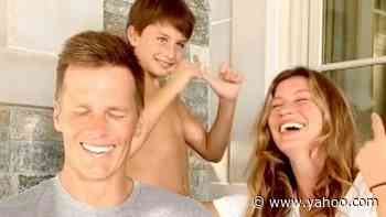 Tom Brady and Gisele Bundchen’s Son Crashes Their TikTok Challenge - Yahoo Entertainment