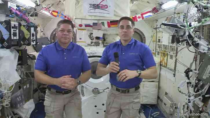 Astronaut says losing mirror on spacewalk was 'real bummer'