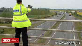 Huge increase in speeding drivers during London lockdown - BBC News