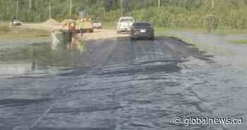 Worst flooding in over 45 years hits northwest Saskatchewan: ‘Our road is underwater’