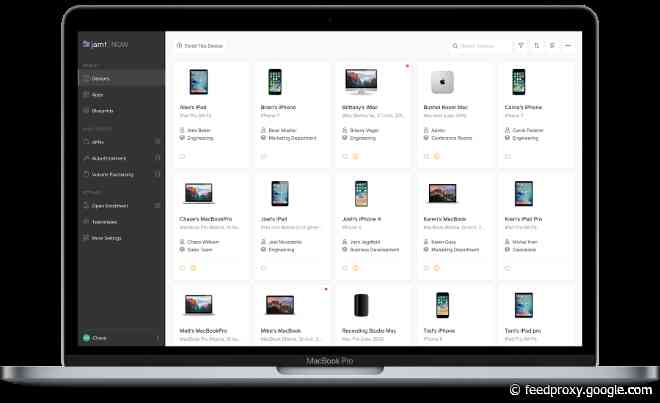 Jamf, makers of software tools that help businesses manage Apple devices, files for U.S. IPO
