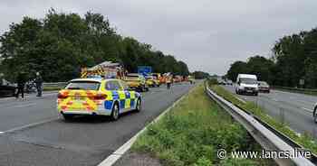 M61 live: Second 'serious incident' near Bolton involving HGV carrying horses - Accrington Observer