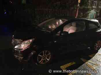 Driver crashes into parked car in Bolton after police pursuit - The Bolton News