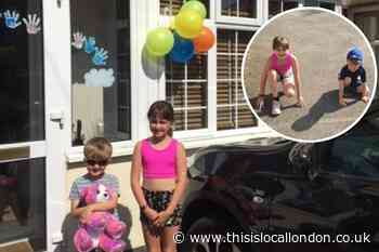Brother and sister fundraise more than £1000 for Sutton charity