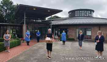 Neal's Yard Remedies delivers treats to St Leonard's Hospice