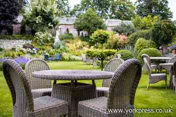 Walled garden bar opens at Grays Court - in shadow of the Minster