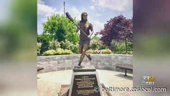 New Statue At US Lacrosse HQ In Baltimore County Honors Yeardley Love - CBS Baltimore