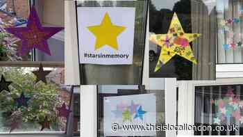 Stars in windows to remember those who died during coronavirus crisis