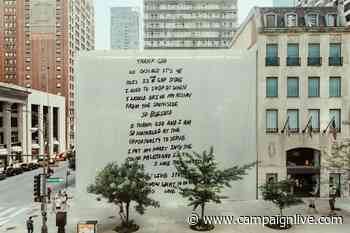 Kanye West unveils new YEEZY/Gap collab in most Kanye West way