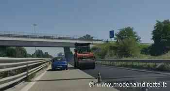 Continuano i lavori Anas sulla Modena-Sassuolo - modenaindiretta.it