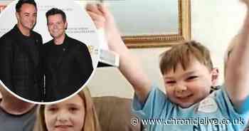 Ant & Dec stun heroic five-year-old fundraiser with epic prize