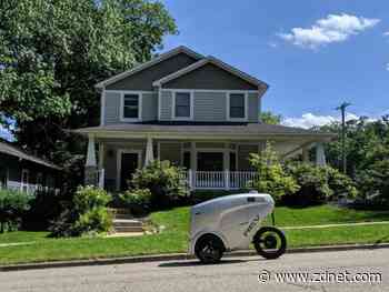 Autonomous bike bots to delivery grub and groceries