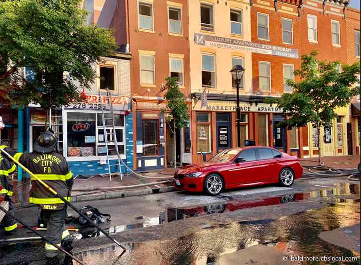 Fire Breaks Out At Good Burger & Pizza In Fells Point
