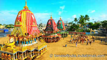 Bahuda Yatra: Puri's return chariot festival held without devotees