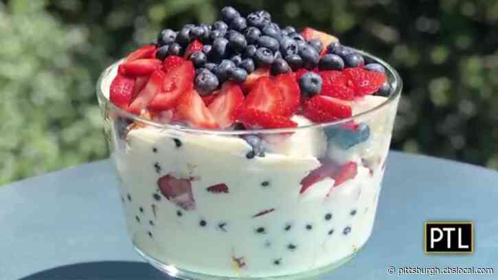 Cooking With Rania: Red, White And Blue Trifle
