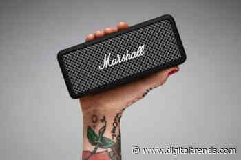 Marshall’s Emberton is the company’s smallest Bluetooth speaker yet