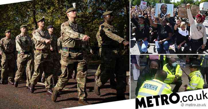 British military banned from taking the knee in support of Black Lives Matter