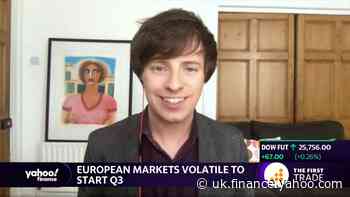 European markets volatile to start Q3