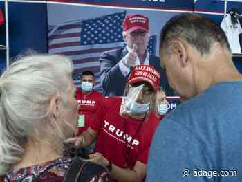 Trump just dropped nearly $100 million on fall TV campaign ads in swing states