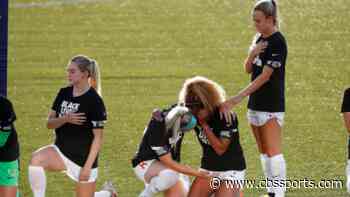 Red Stars' Rachel Hill explains decision to stand during national anthem, says 'it did not come easily'