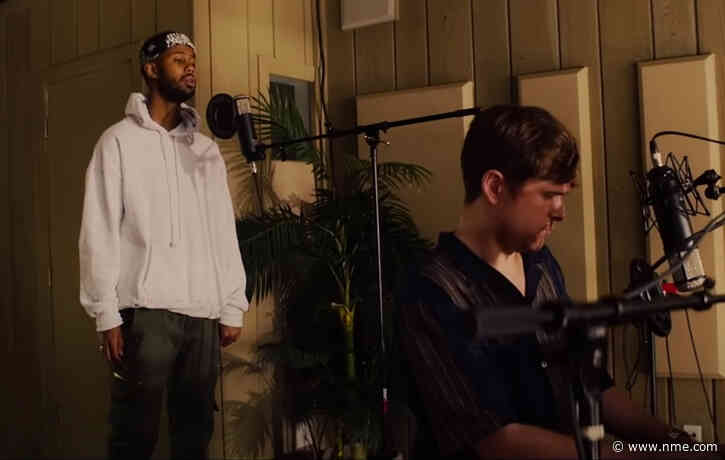 Watch Mustafa and James Blake perform delicate new track ‘Come Back’