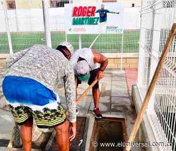 Deportistas, felices por limpieza en escenarios deportivos de Bolívar - El Universal - Colombia