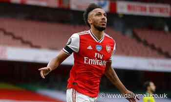 Mikel Arteta hopeful Arsenal can agree a new contract with Pierre-Emerick Aubameyang