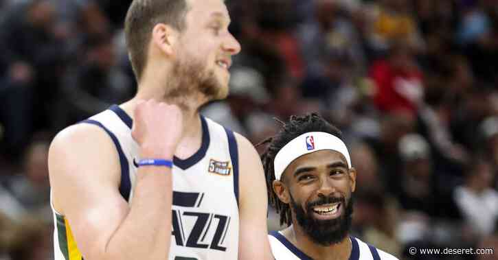 Expectant fathers Mike Conley, Joe Ingles made tough decision to join Utah Jazz in Orlando