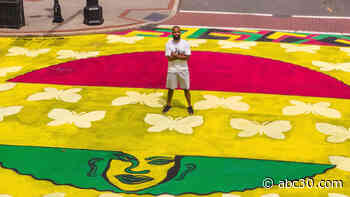 New Jersey artist is spreading positive visual messages through his art