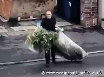 Video of police raid at cannabis farm on Whitesands Road - Warrington Guardian