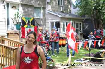 Canada Day party rocks the block in Saskatoon