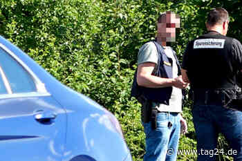 Alarm bei Schweinfurt: Messer-Mann rastet aus, Polizei schießt - TAG24