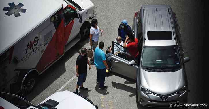 Internal messages reveal crisis at Houston hospitals as coronavirus cases surge - NBC News