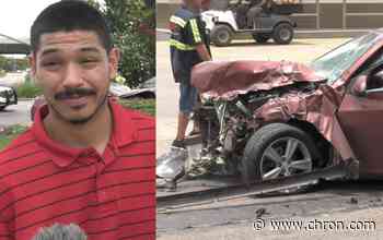 Houston man has strong words for teens who carjacked wife, crashed during pursuit - Chron