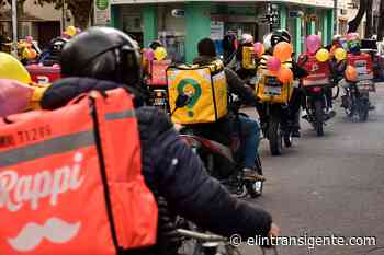 Trabajadores de delivery se manifestaron en la Ciudad de Buenos Aires - El Intransigente