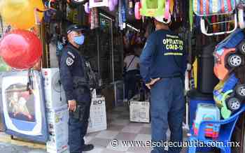 Verifican cierre de negocios no esenciales en Jiutepec - El Sol de Cuautla